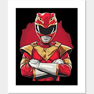 red ranger Posters and Art